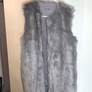 Faux Fur Bagatelle Lined Vest